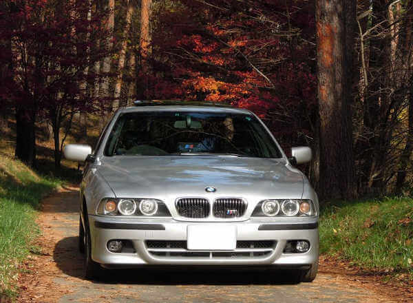 2304円 マーケティング BMW 5シリーズe39 m5 1997-2003用 モーターサイクル グリル マットグロスブラック ダブルスラット
