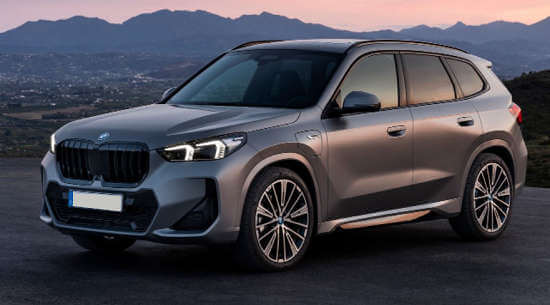 BMW X1 U11用キドニーグリル シルバー新品